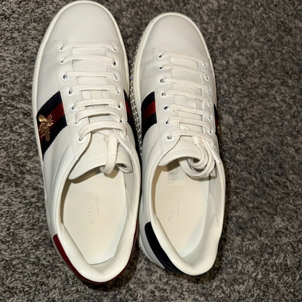 Women’s Gucci Ace Embellished Sneakers - Picture 5 of 8
